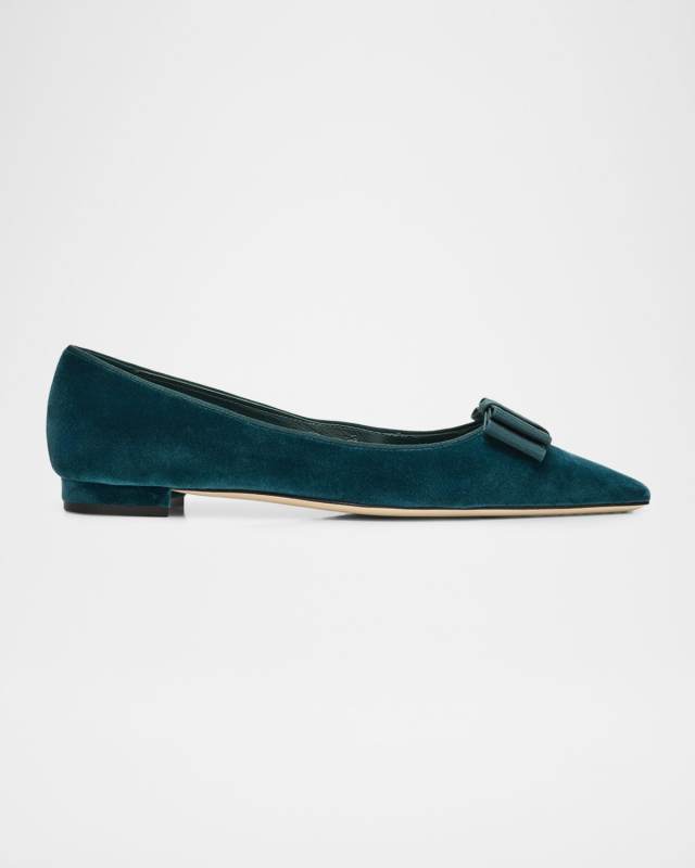 Reador Velvet Bow Flats